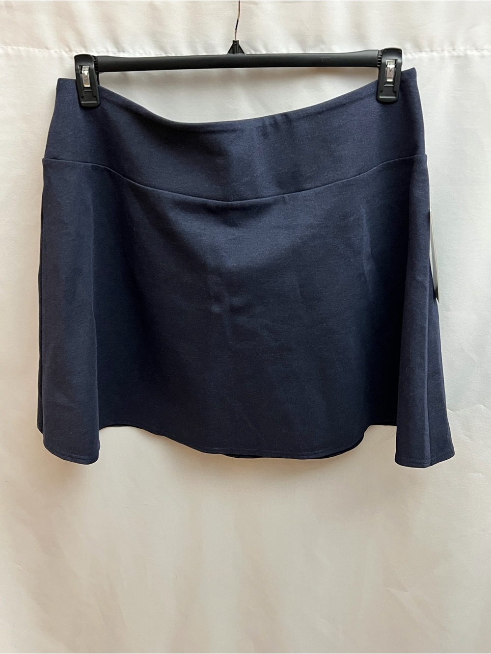 Rekucci Ease Into Comfort Indigo Flippy Skirt XXL Pull On Stretch NWT Plus Size